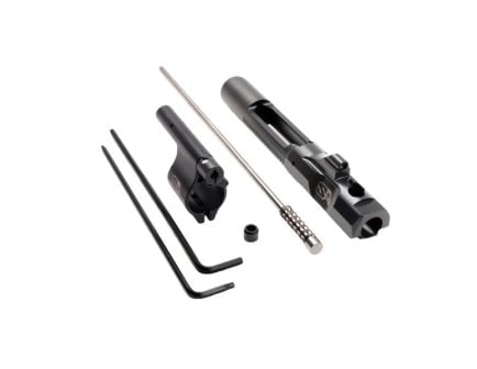 Superlative Arms Carbine-Length Piston System w/Clamp-On Gas Block 0.75" x 1", Black