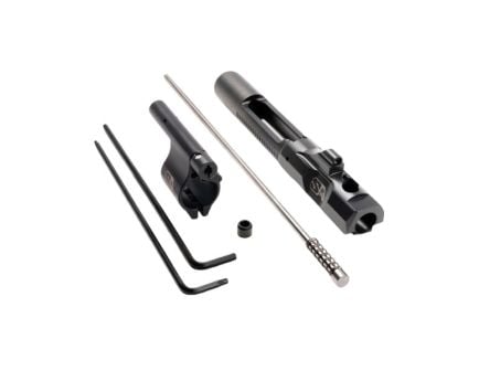 Superlative Arms Mid-Length Piston System w/Clamp-On Gas Block 0.75" x 1", Black