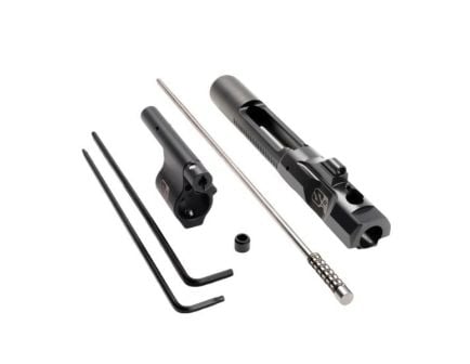 Superlative Arms Mid-Length Piston System w/Solid Set Screw Gas Block 0.625" x 1", Black