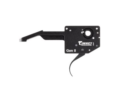 Timney Triggers Curved Trigger Single-Stage, Black
