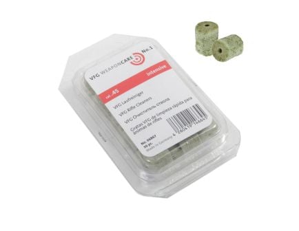 VFG .45 Cal Barrel Cleaning Super Intensive Felt Pellet, Box of 30