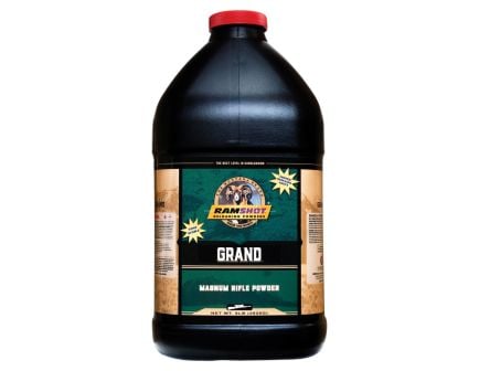 Ramshot Grand .243 Winchester/.338 Lapua Magnum/6.5mm/7mm/.300 PRC Rifle Smokeless Powder, 8 lb