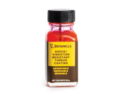 Brownells Shock/Vibration Resistant Thread Coating, 30 cc Bottle Yellow