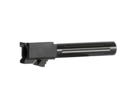 Brownells Non-Threaded Fluted Barrel 9mm Fits Glock Gen 1-5 G19, Black