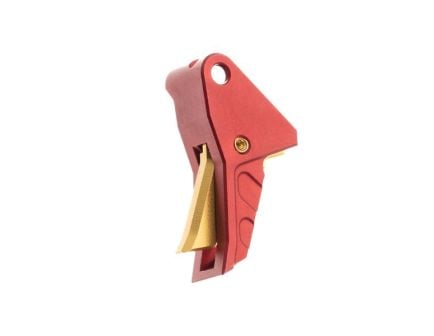 Tyrant Designs CNC ITTS Trigger, Red/Gold