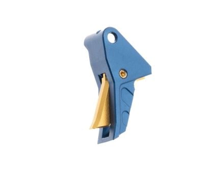 Tyrant Designs CNC ITTS Trigger, Blue/Gold