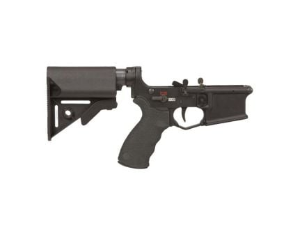 LMT DEFENSE Mars-L PDW Complete Lower w/Buttstock 5.56x45mm/.300 AAC Blackout/.204 Ruger, Black