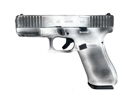 Glock 45 Gen 5 MOS 9mm 4.02" 17rds, Distressed Stormtrooper White