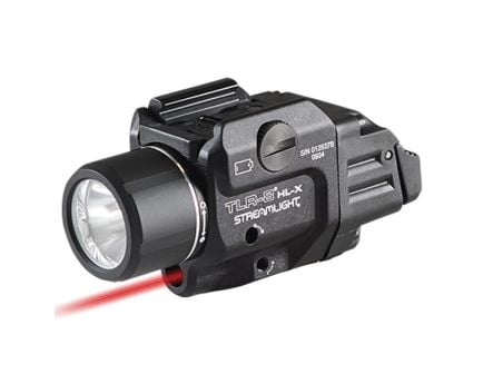 Streamlight TLR-8 HL-X USB Multi-Fuel Weapon Light w/Red Laser 1000 lm