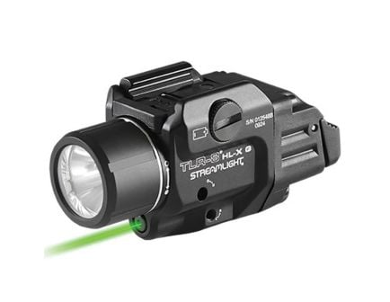 Streamlight TLR-8 HL-X G USB Multi-Fuel Weapon Light w/Green Laser 1000 lm