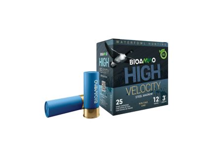 BioAmmo High Velocity Steel Magnum 12 Gauge 3" #2 1-1/8 Ounce 25rds