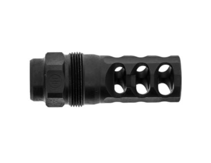 Primary Weapons Systems FRC 3-Port Tapered Compensator 1/2-28, Black