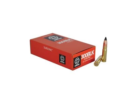 Gemtech 300 AAC Blackout 187gr Sub-Sonic Ammunition 20rds - 4346170G