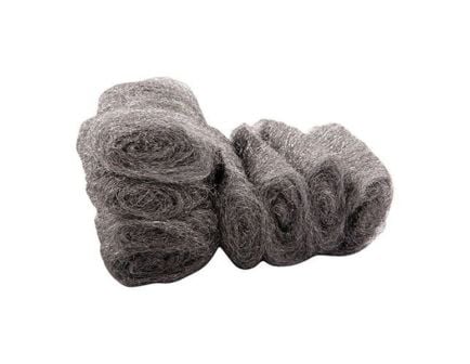 White Distribution #1 Medium Steel Wool, Pack of 8