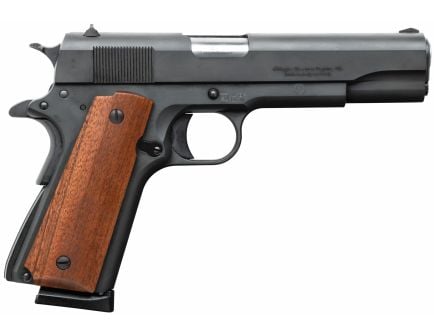 Charles Daly 1911 9mm 5" 10rd Pistol, Black w/ Walnut Grips - 440.134