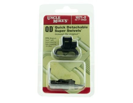 Uncle Mike's 1" Magnum Band Quick Detachable Super Swivel, Black - 10712
