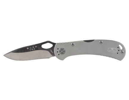Buck 722 Spitfire Folding Drop Point Knife, Gray - 0722GYS1-B