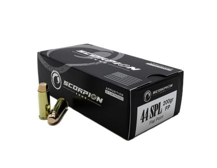 Scorpion Ammo .44 Special 200gr FP 50rd - 44200FP-S50