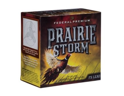 Federal 12ga 3" 1-1/8oz #4 FS "Prairie Storm" HV Steel Shotshells 25rds - PFS143FS