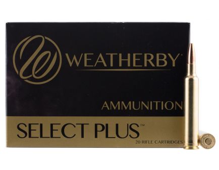 Weatherby Select Plus 6.5-300 Weatherby Mag 140 grain Swift A-Frame Rifle Ammo, 20/Box - F653140AF