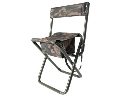Rothco Deluxe Folding Stool With Pouch - Woodland Camo