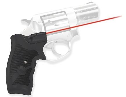 Crimson Trace Front Activation Laser Grip for Ruger SP101 Revolver, Black - LG-303