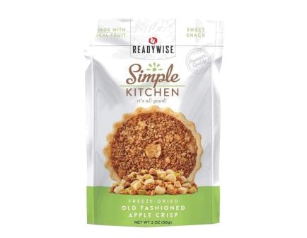 ReadyWise Simple Kitchen Old Fashioned Apple Crisp, 2 oz Pack of 6