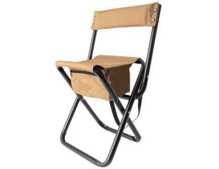 Rothco Deluxe Folding Stool With Pouch - Coyote Brown