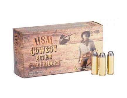 HSM 45-70 Gov't 405gr RNFP Ammunition New Manufactured Cowboy Action  20rds - HSM-45-70-2-N