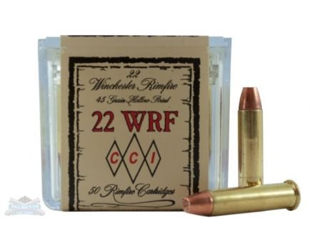CCI .22 Winchester Rimfire 45 Grain Jacketed Hollow Point Ammunition 50rds - 0069