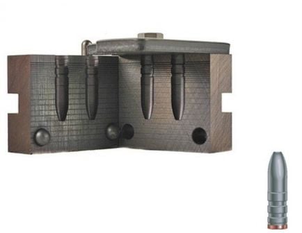 RCBS - 2-Cavity Bullet Mold 257-120-SP 25 Caliber (258 Dia) 120 Grain Semi-Point Gas Check - 82016