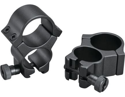 Redfield Weatherby Vanguard Steel 2-Piece Dovetail Turn-In Scope Base, Black Oxide - 47727