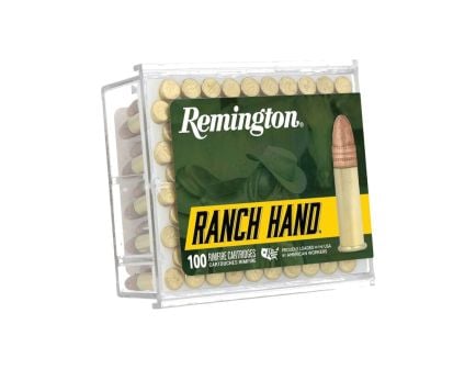 Remington Ranch Hand .22LR 40 gr CPRN 100rds Rimfire Ammo for Range and Field Use - R21263