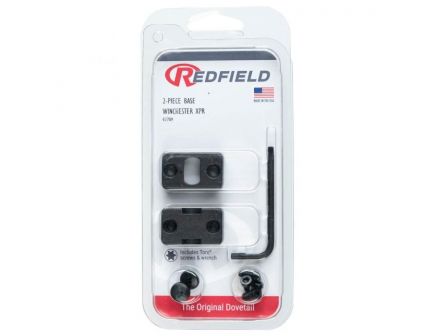 Redfield Winchester XPR Steel 2-Piece Dovetail Turn-In Scope Base, Black Oxide - 47709