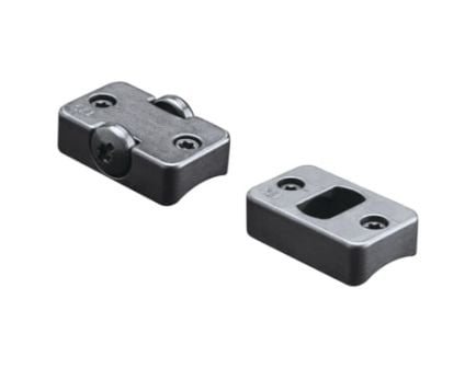 Redfield Weatherby Mark V Steel 2-Piece Dovetail Turn-In Scope Base, Black Oxide - 47714