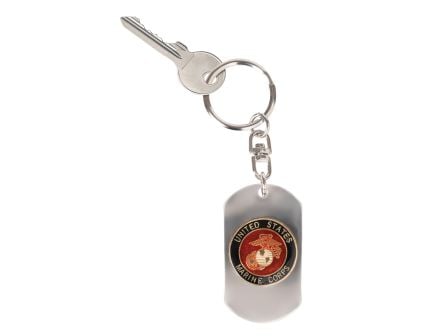 Rothco Marines Dog Tag Key Chain