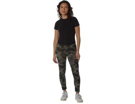 Rothco Womens Workout Performance Camo Leggings With Pockets