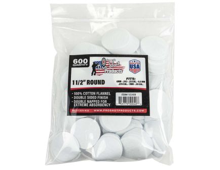 ProShot 6mm/.30 Cal 1.50" Round Cleaning Patch
