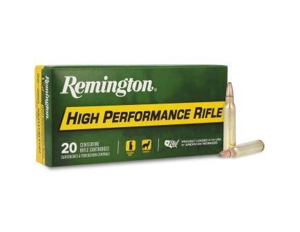 Remington High Performance Rifle 55 gr Core Lokt PSP 223 Remington Ammunition, 20 Rounds