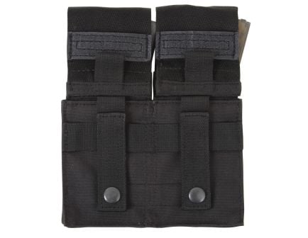 Rothco Molle Double M16 Mag Pouch With Inserts - Black