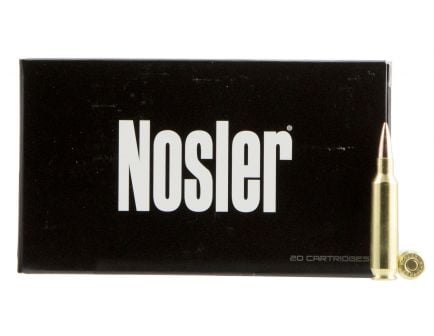 Nosler Match Grade 70 gr RDF .22 Nosler Ammo, 20/box - 60124