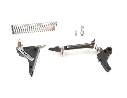 ZEV Tech Adjustable Fulcrum Drop-In Trigger Kit, Fits Glock Gen 4 9mm, Blk/Blk - FUL-DRP-4G9-B-B