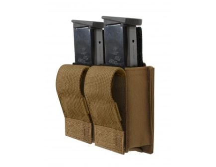 Rothco Molle Double Pistol Mag Pouch With Insert - Coyote Brown