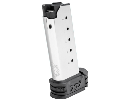Springfield Armory XDS Magazine 45 ACP 6rd, Stainless/Black - XDS5006