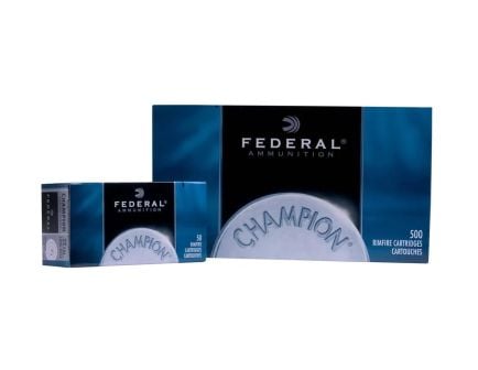 Federal Champion .22LR Ammo 40gr Lead Round Nose