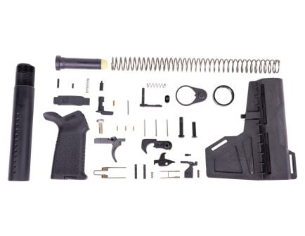 Shockwave AR-15 Pistol Lower Build Kit in Black