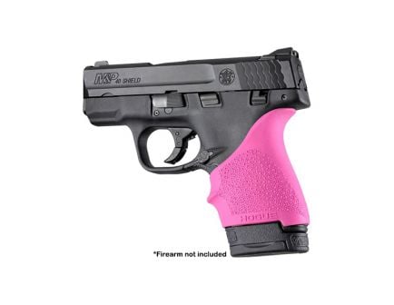 Hogue HandAll Beavertail Grip Sleeve S&W M&P Shield/Ruger LC9, Pink