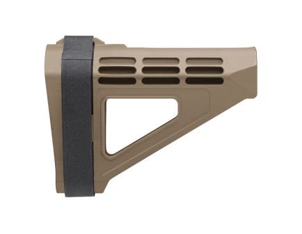 SSB Tactical SBM4 AR Pistol Stabilizing Brace W/ SBT Logo, Flat Dark Earth