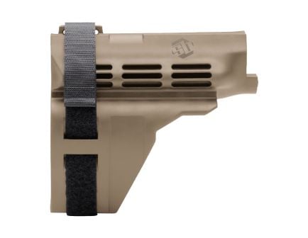 SB Tactical SB15 AR Pistol Stabilizing Brace W/ SBT Logo, Flat Dark Earth