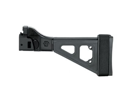 SB Tactical SBTEVO Folding Pistol Stabilizing Brace W/ SBT Logo, CZ Scorpion Evo, Blk - SBTEV-01-SB
